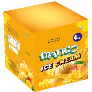Mango ice cream 4 Ltr
